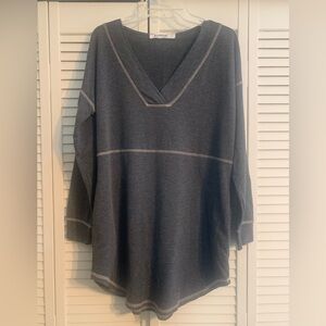 Long sleeve dress with pockets